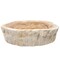 Novatto Petrified Fossil Wood Vessel Sink, Irregular Shape and Color NOSV-FW - alternate 4